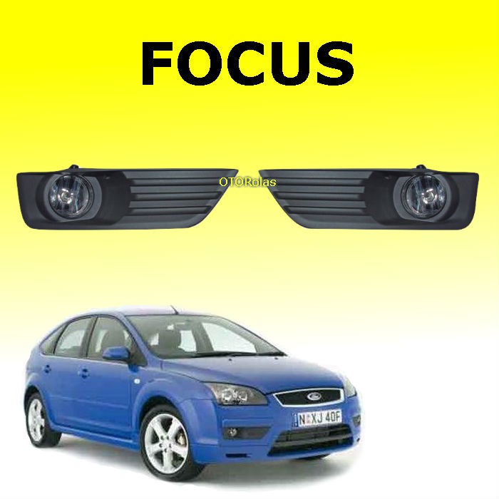 Foglamp Ford Focus 2003 2004 2005 2006 2007 Fog Lamp Ford Focus Lampu Kabut Bemper Bumper depan