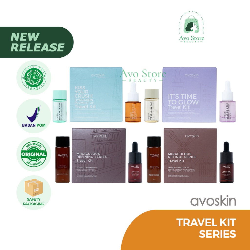 Avoskin Travel Kit Series