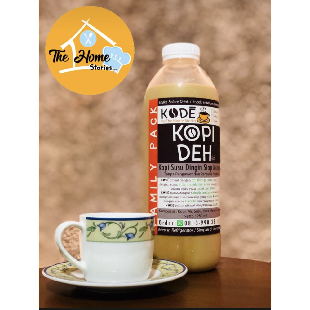 

KOPIDEH Strong, Kopi Susu Botol 1 Liter (INSTANT/SAMEDAY)
