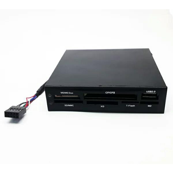 Front Panel All in 1 Card Reader Internal PC 3,5 inch