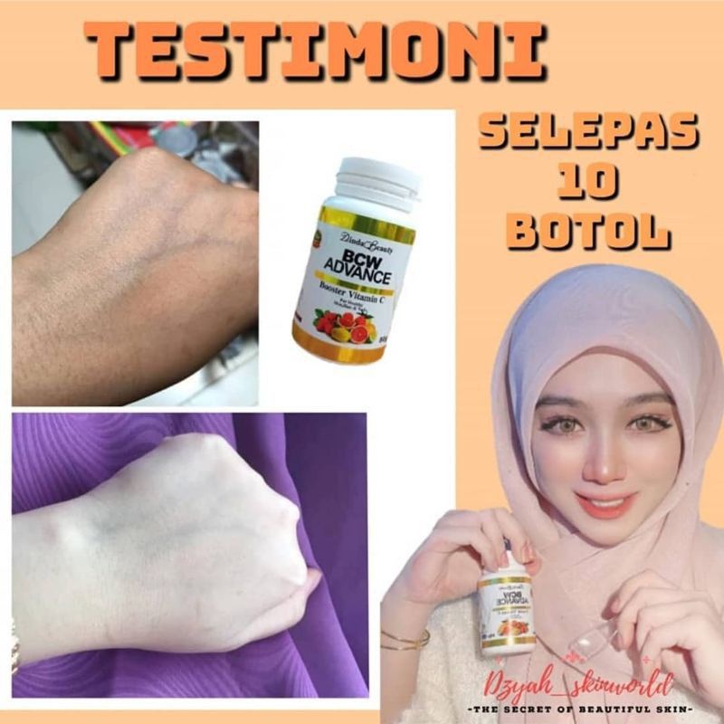 BCW ADVANCE BOOSTER C WHITENING ORI PEMUTIH BADAN DAN KULIT VITAMIN C