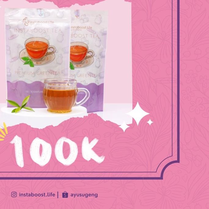 ✧ AGEN RESMI SURABAYA INSTABOOSTLIFE BY AYU SUGENG Instaboost tea 15 day (tea ) ✪