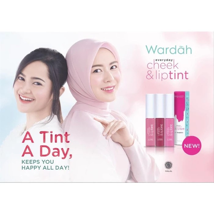 ❤ jselectiv ❤ WARDAH EVERYDAY Cheek &amp; Lip Tint | Lip Tint WARDAH