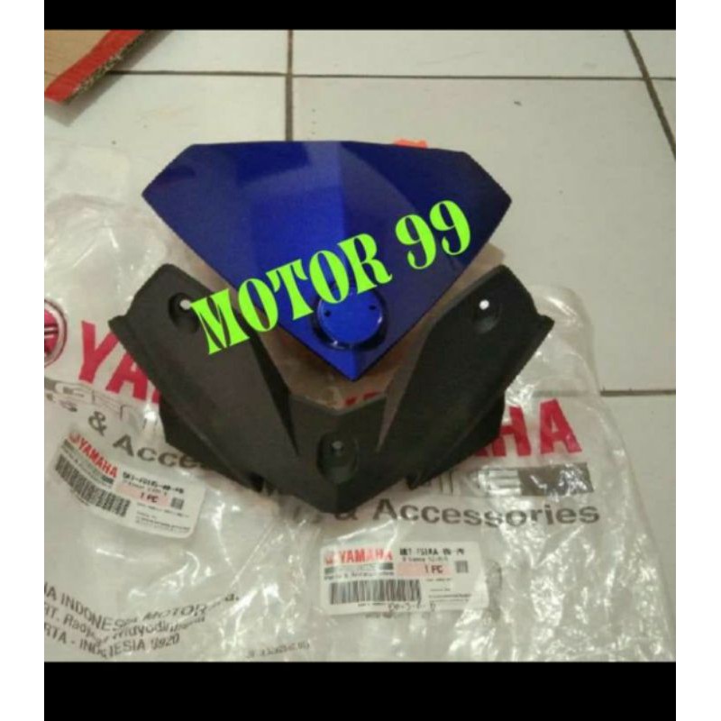 Cover dudukan visor dan visor Aerox 125 ori ygp
