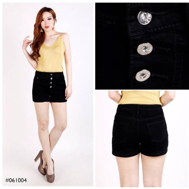 Celana Pendek Highwaist kancing 5 JSK Jeans Original Produk