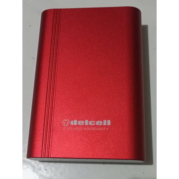 power bank delcell 10500 mah original