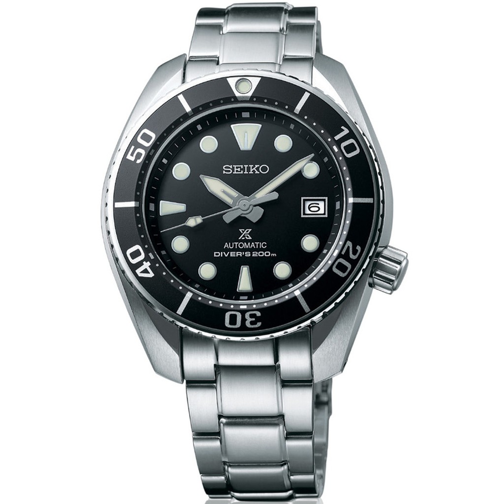 JAM TANGAN SEIKO SPB101J1 PROSPEX SUMO BASELWORLD 2019 STAINLESS STRAP SILVER BLACK