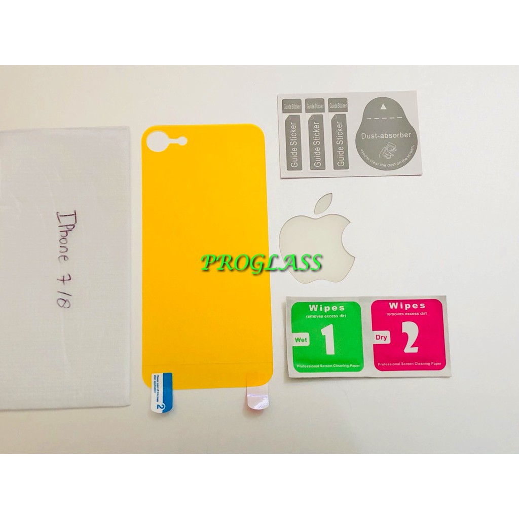 Iphone 5 / 5s / SE / 6 / 6s / 6+ / 6 Plus BACK Cover CLEAR TPU Film Protector / Antigores Premium