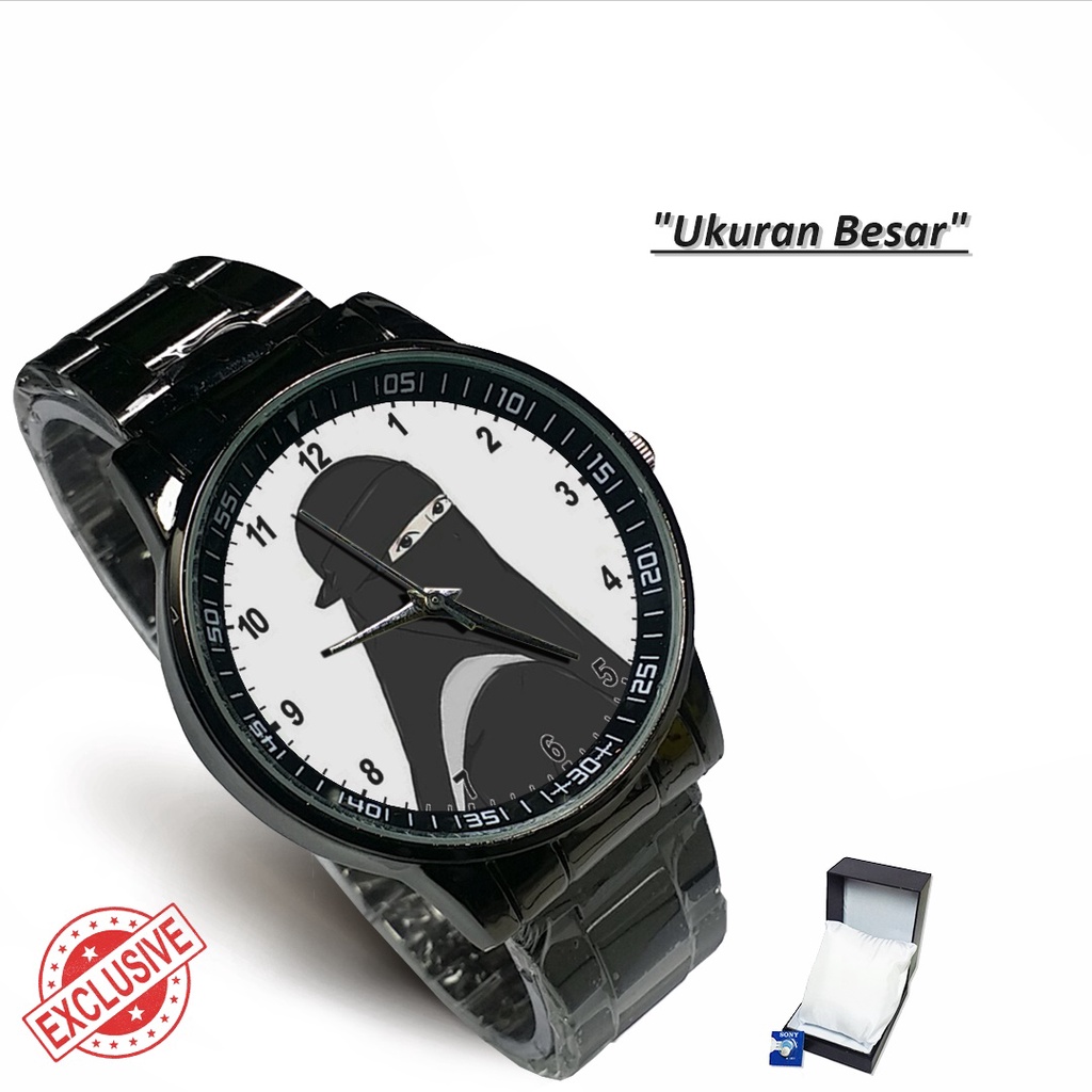 Jam Tangan Rantai Couple HIJAB MOTIF - 4 (Nice)