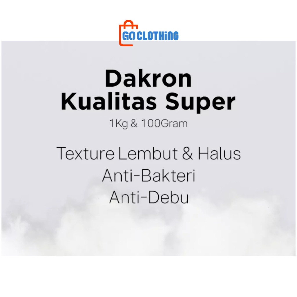 Dakron silikon Grade A / 1 kg