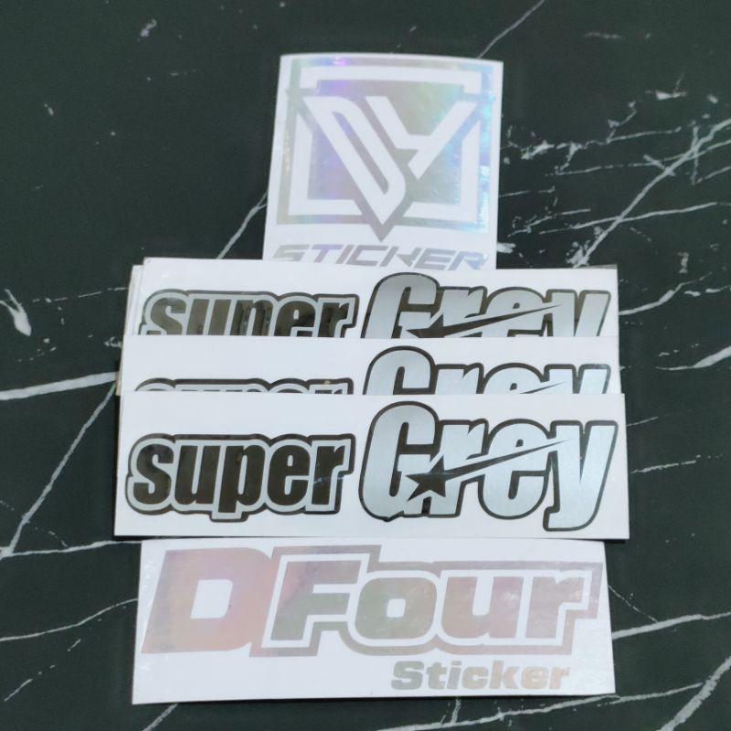 

STICKER SUPER GREY CUTTING
