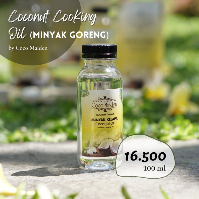 

Fresh Homemade Coconut Cooking Oil - 100ML