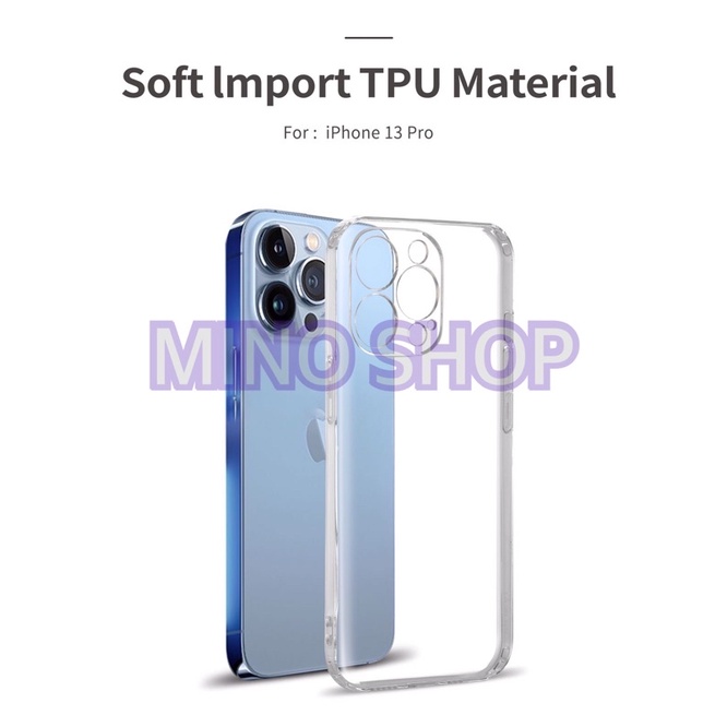 SOFTCASE TRANSPARAN IPHONE 13 PRO PREMIUM CLEAR SOFT CASE