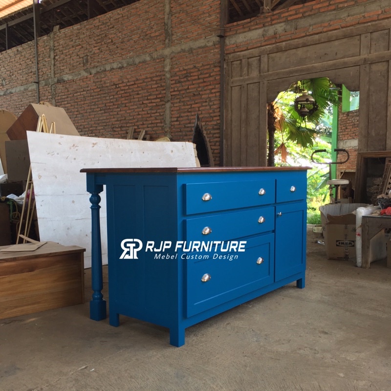 Island Table Meja Dapur Minimalis, Kitchen Island Modern, Kitchen Set