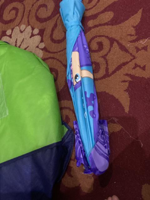 Payung Lipat Uv Motif Bunga 8657