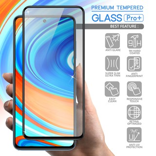 Tempered Glass Xiaomi Redmi Note 9 Pro Full Cover Black