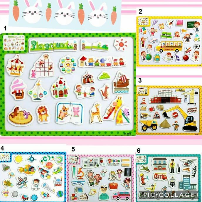 

MAINAN EDUKASI WHITEBOARD WITH VARIANT ACCESORIES PAPAN TULIS 2 IN 1