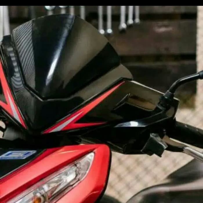 BAYAR DITEMPAT[COD] Visor Honda Beat FI/Windshield Honda Beat FI Aksesoris Cover Keren