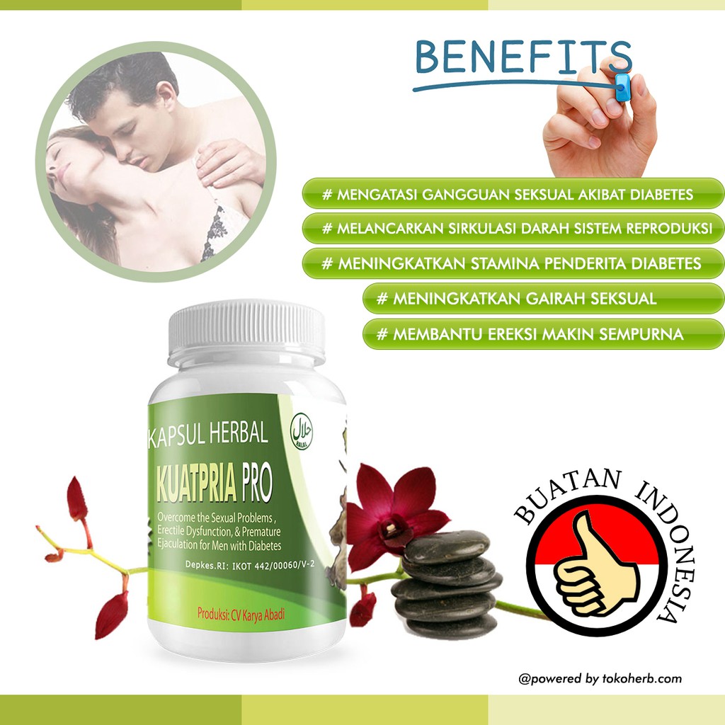 Best Seller Obat Herbal K uat pria Penderita Diabetes Darah Tinggi Jantung Agar K uat Tahan Lama ant