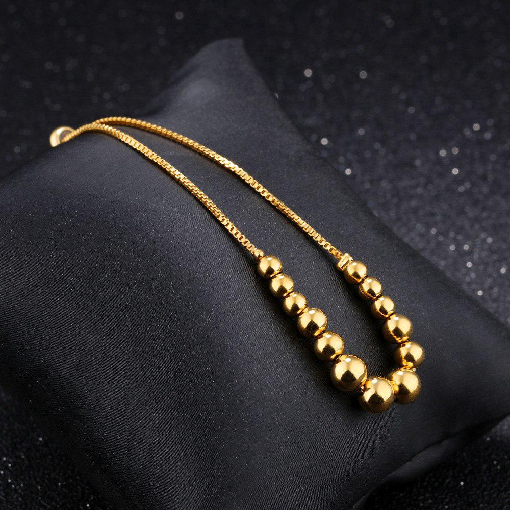 OLEVS Gelang manik manik untuk wanita emas resizable OLEVS Gelang manik manik untuk wanita emas resizable