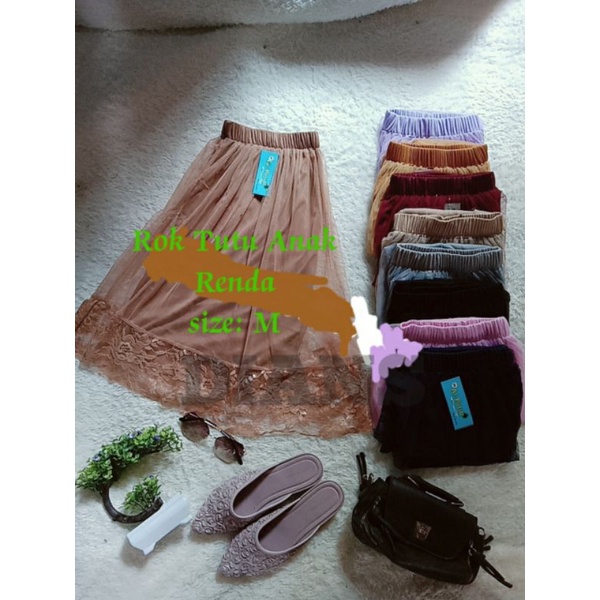 Rok Tutu Anak Renda Bawah Termurah Best Seller   Rok Tutu Anak Usia 2-5 Tahun