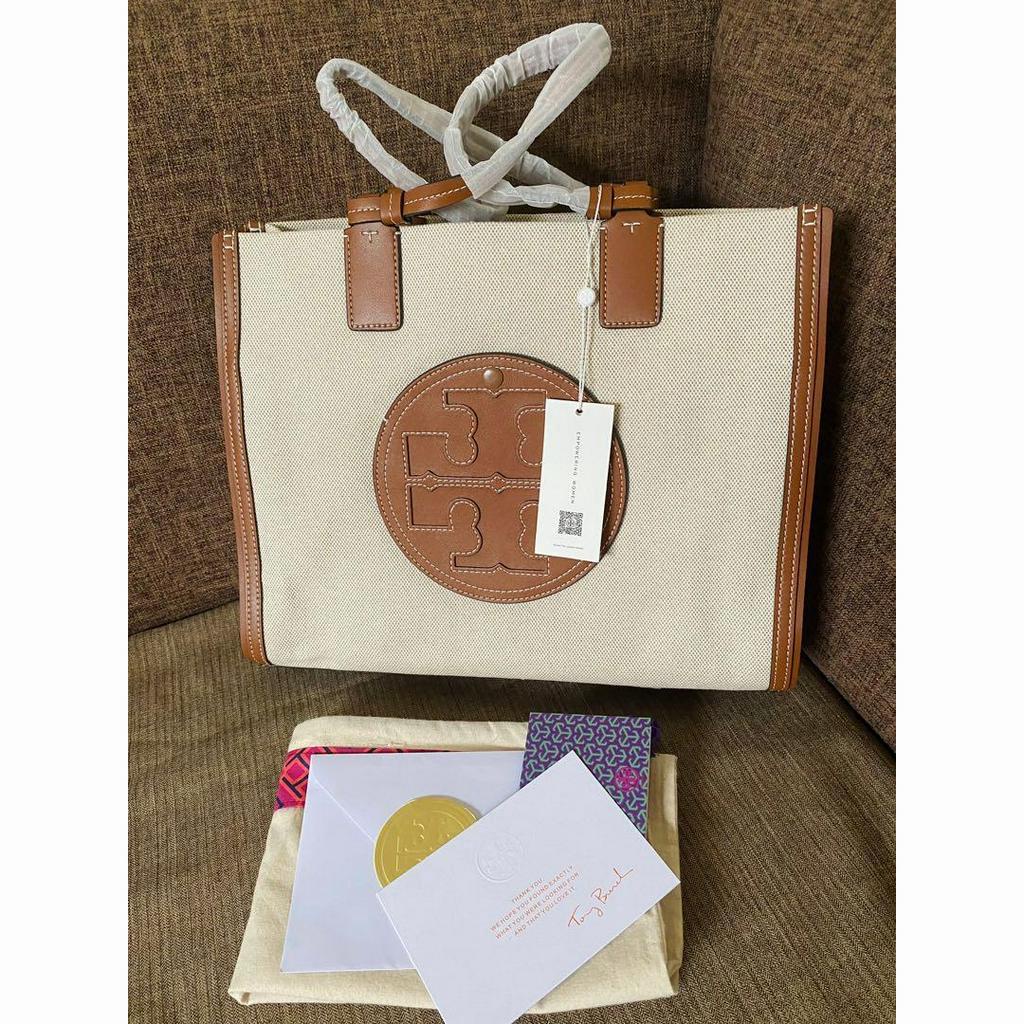 Authentic TB Ella Canvas Tote 88578