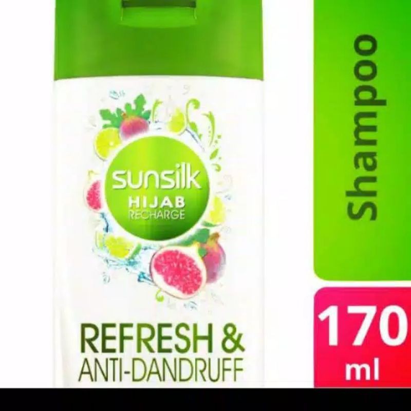 SUNSILK SHAMPOO HIJAB REFRESH &amp; VOLUME 170ML DAN 70ML