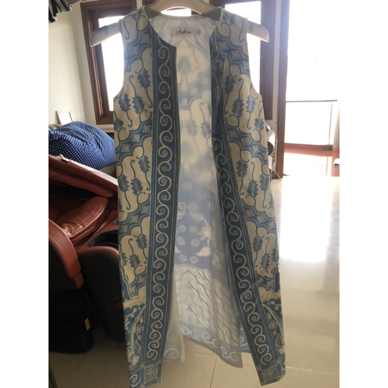 Preloved ADORE batik long vest (S)
