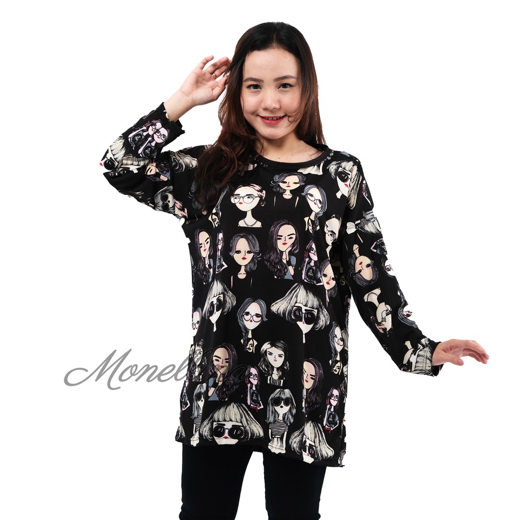  Baju  Blouse Atasan  XXL Jumbo  Murah Wanita  Kekinian 