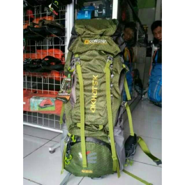 Tas gunung keril, tas ransel / TAS carrier Consina okhotsk 75+80L