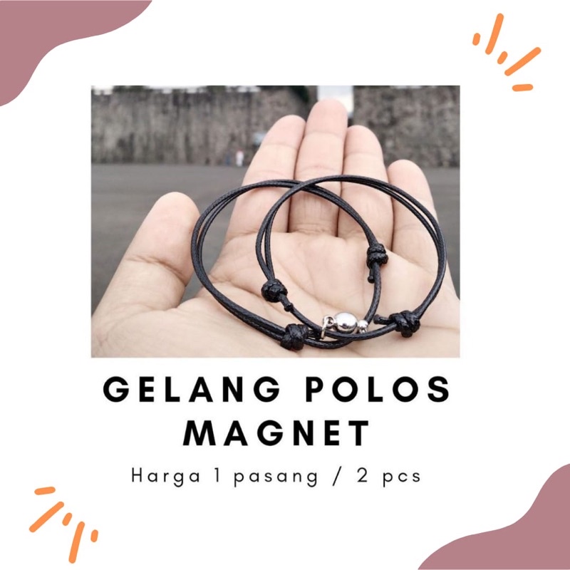 GELANG COUPLE MAGNET / GELANG MAGNET