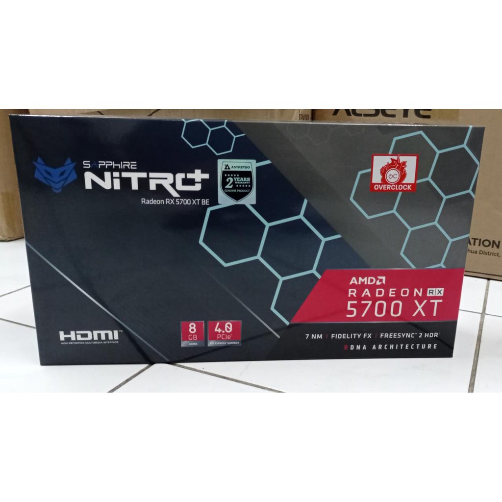 SAPPHIRE NITRO+ RADEON RX 5700 XT 8G GDDR6 (BE)