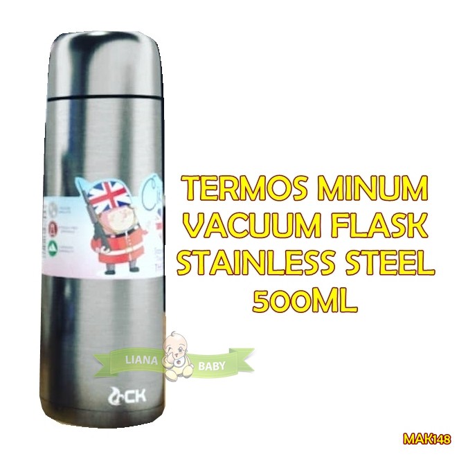 MAK148 CIKI TERMOS MINUM VACUUM FLASK STAINLESS STEEL 500ML