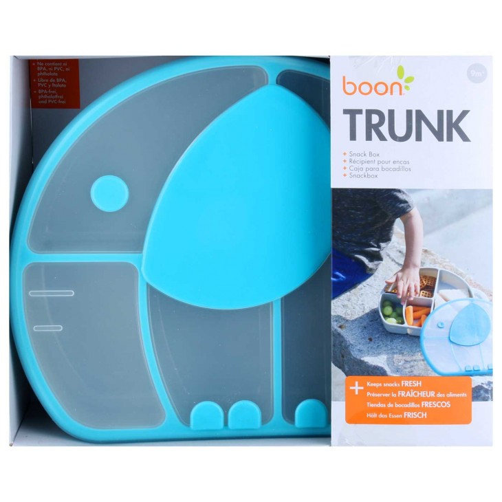 Boon Trunk Snack Box (Gray-Blue) 869 - Tempat Makan