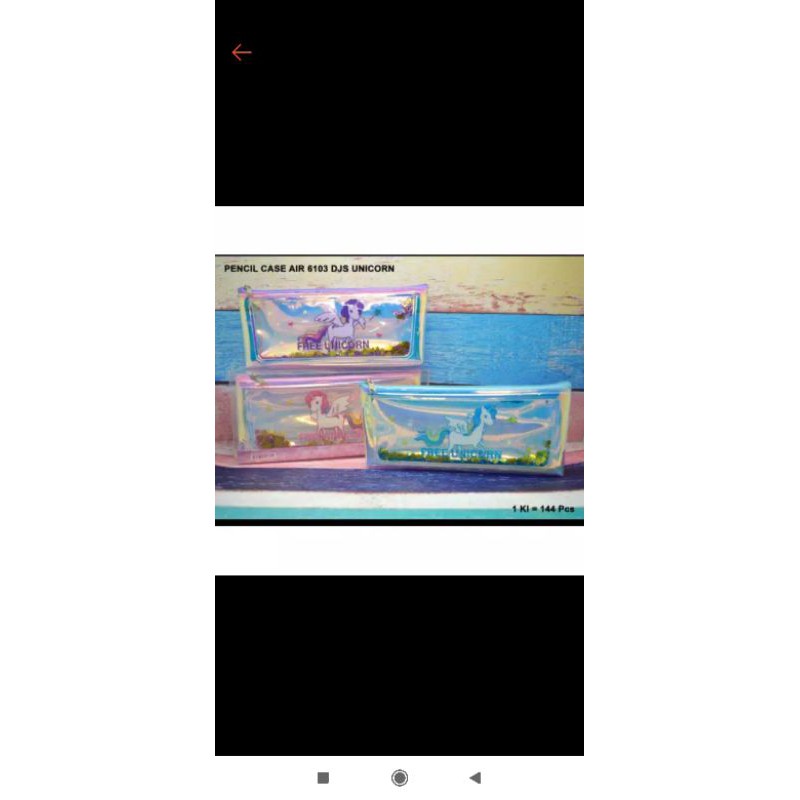 

Pensil Case Gliter Unicorn