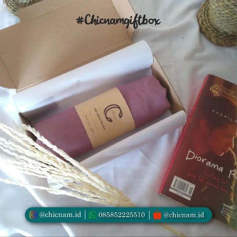 

Gift box hijab by request | chicnam.id