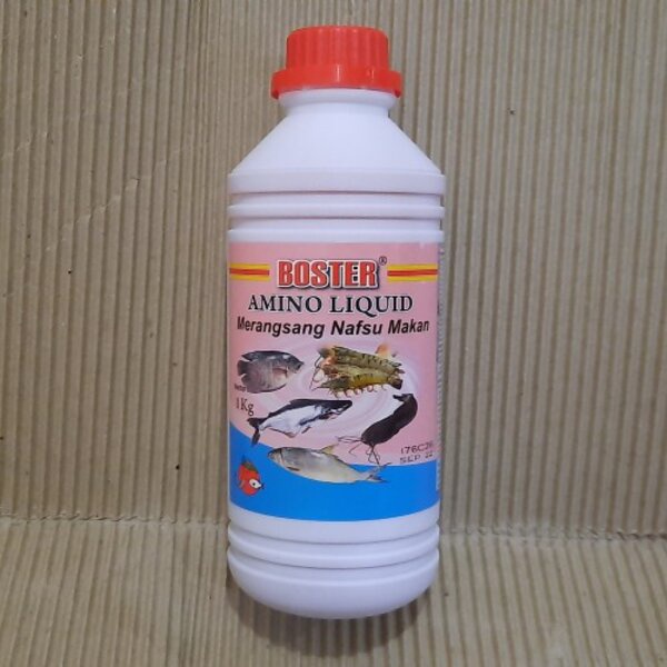 Boster Amino Liquid 1L 1 Liter Vitamin Obat Penambah Nafsu Makan Ikan