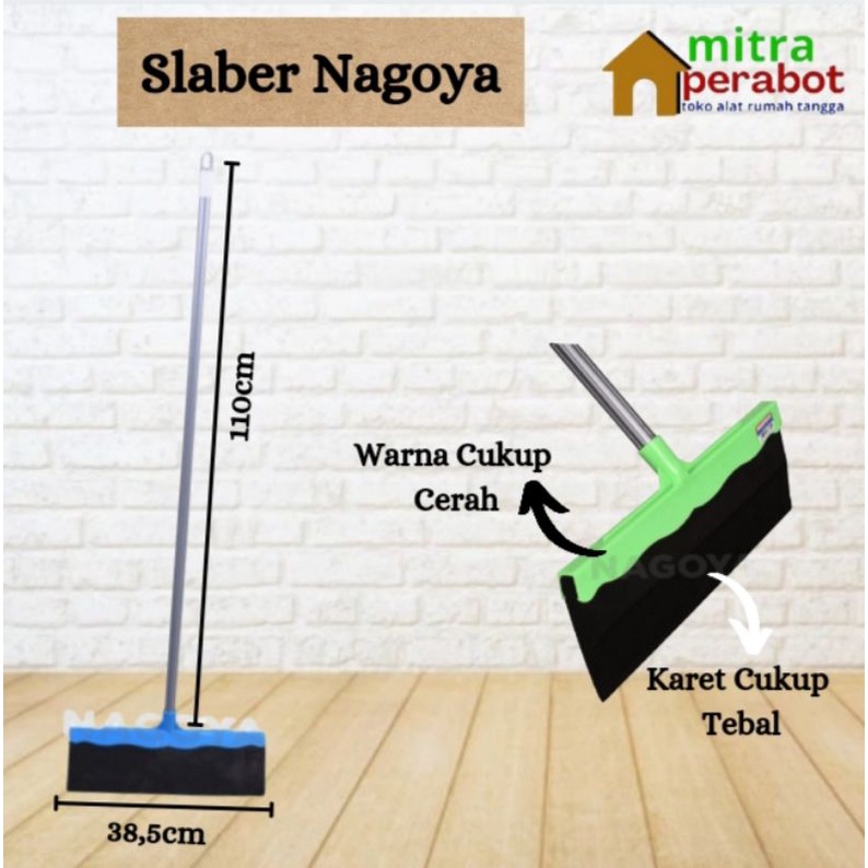 Nagoya Slaber Nagoya Wifer Air Pel Karet Dorong