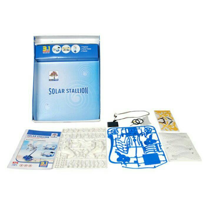 Promo SOLAR STALLION 3in1 EDUCATIONAL SOLAR KIT | SOLAR ROBOT PEGASUS ROBOT Diskon