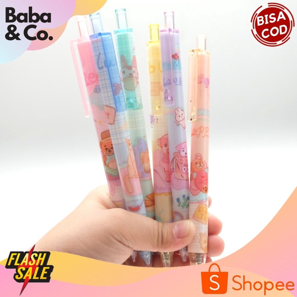 

PULPEN CETEK CUTE DOG PEN CETEK LUCU BULPEN MEKANIK UNIK BOLPEN MURAH ALAT TULIS SEKOLAH ALAT TULIS KANTOR ATK MURAH BISA COD
