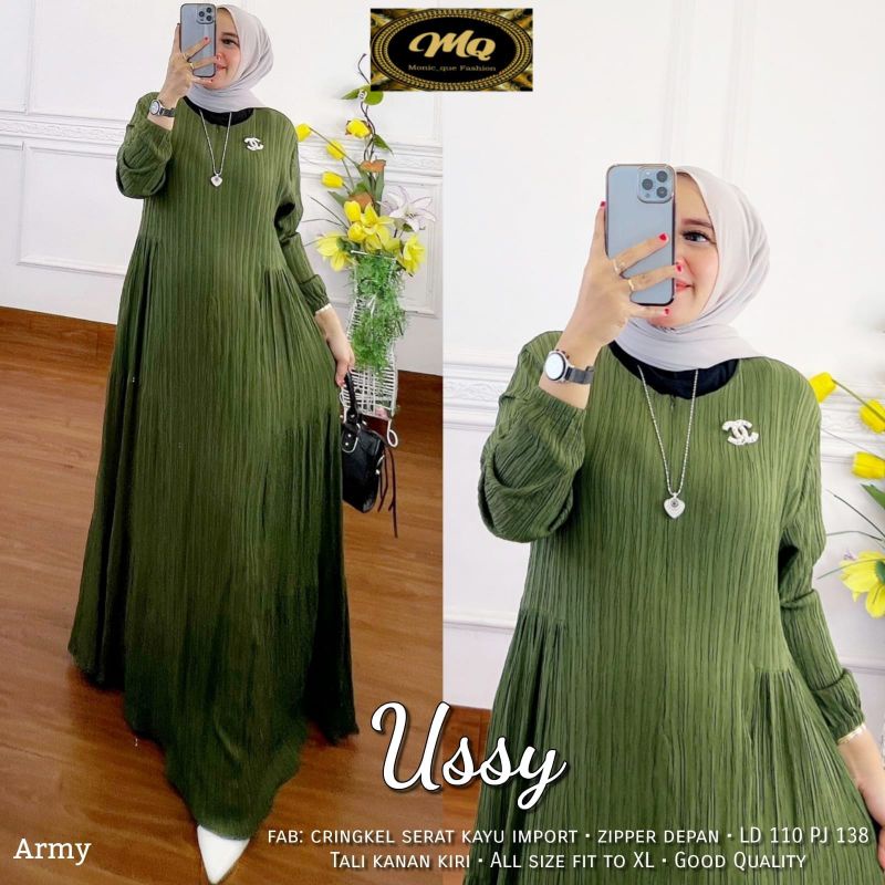 Gamis Wanita - Ussy Dress by MQ