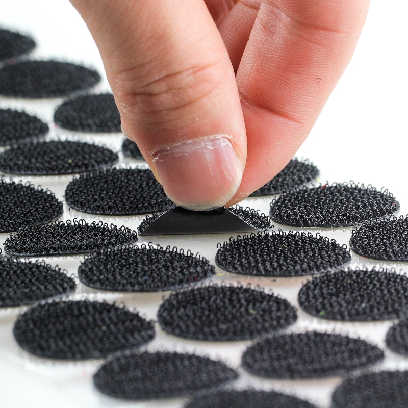 500 Pairs Self Adhesive Velcro Dots Felt Stickers/Sticky Back Fastening Fastening Waterproof Dots Tape/Strong Adhesives Round Coins Sticker Hooks Loops Disk