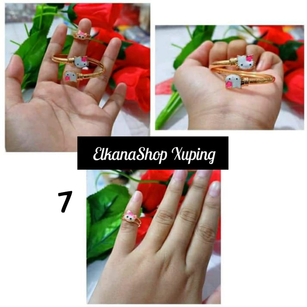 Gelang Anak benggel Free Cincin Xuping / elkanashop