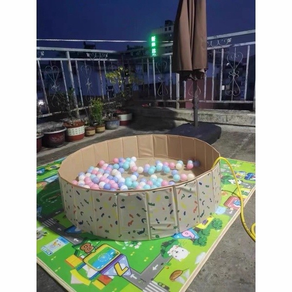 play art folding mat foldable pool MEDIUM kolam renang lipat anak