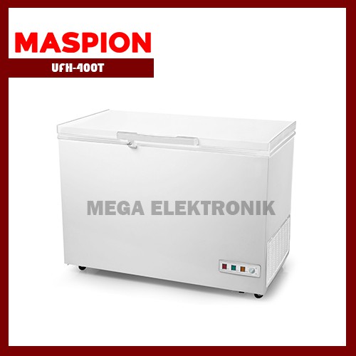 MASPION BY UCHIDA UFH-400T CHEST FREEZER BOX SLIDING 400 LITER