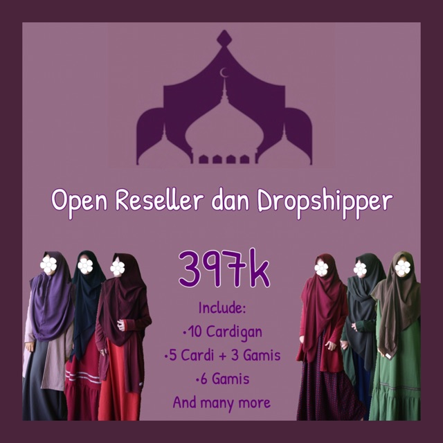 Paket Reseller + Dropshipper