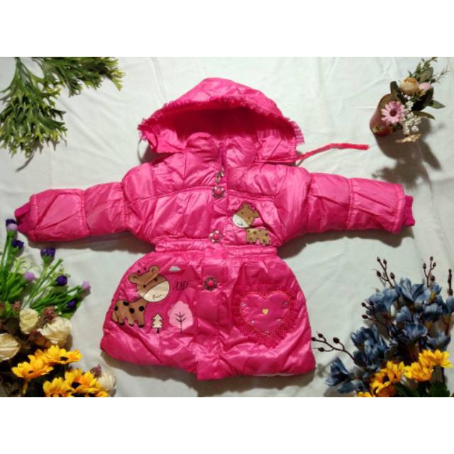Jaket Parasut Anak Perempuan Jaket Berkarakter Lucu