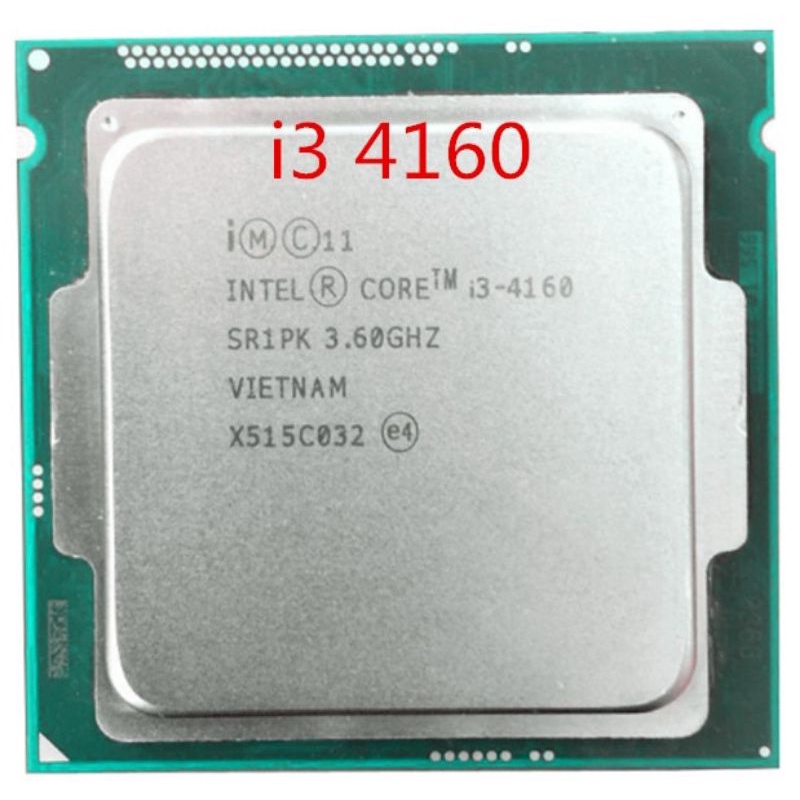 Prosesor core i3 4160 3.60ghz socket 1150 gen 4