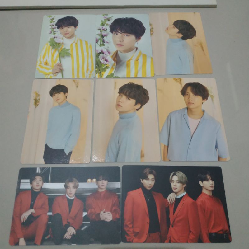 BTS MINI PHOTOCARD SUGA LY SEOUL