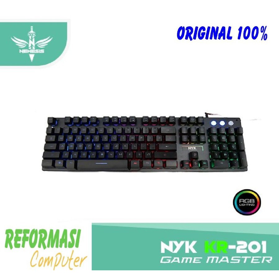 KEYBOARD GAMING NYK KR-201 NEMESIS GAME MASTER